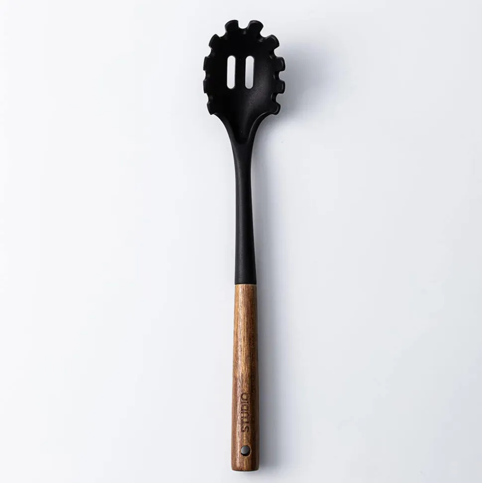Studio Collection Spaghetti Server (Acacia/Black)