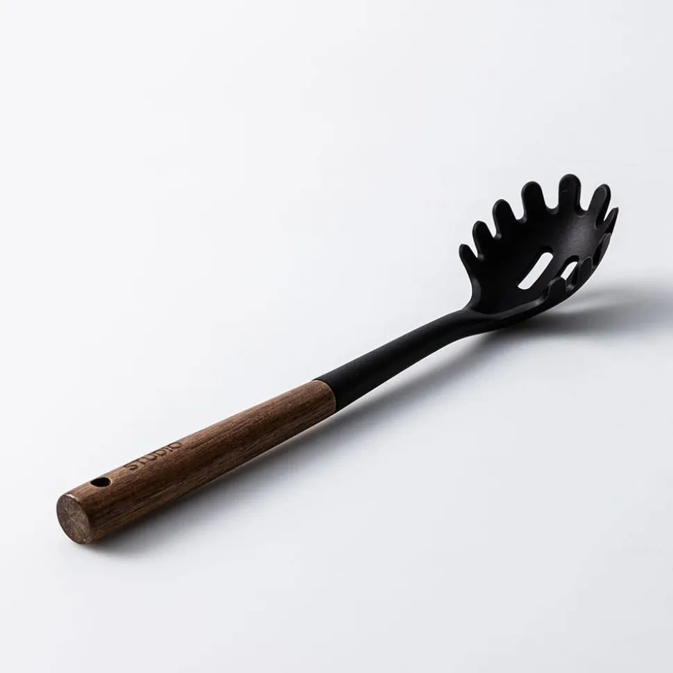 Studio Collection Spaghetti Server (Acacia/Black)