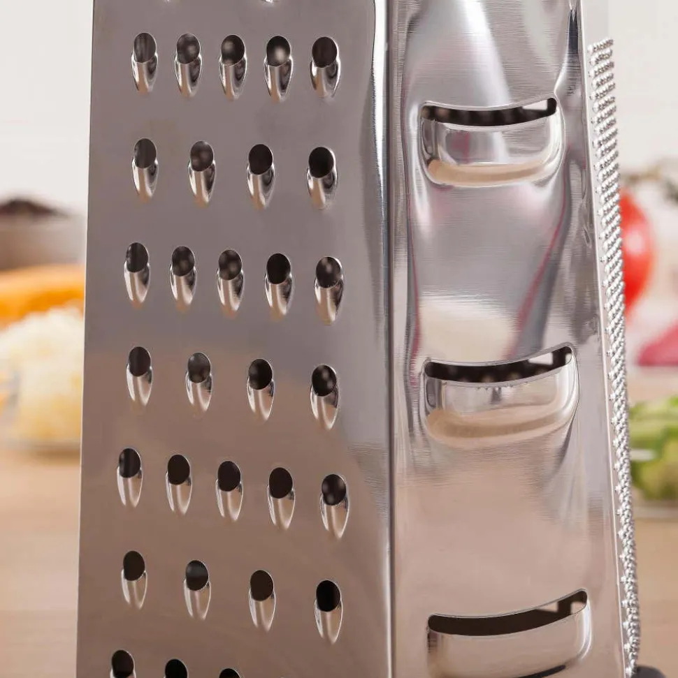 Task Cuisine 6-Sided Tower Grater Hexagon (Black/Stainless Steel)