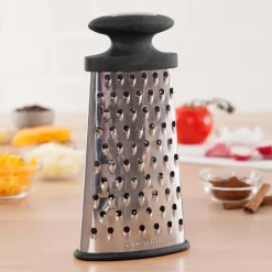 Task Ellipse 2-Sided Tower Grater Oval (Black/Stainless Steel)