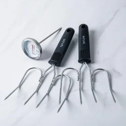 Taylor Perfect Roast Turkey Lifter with Thermometer - Set of 3