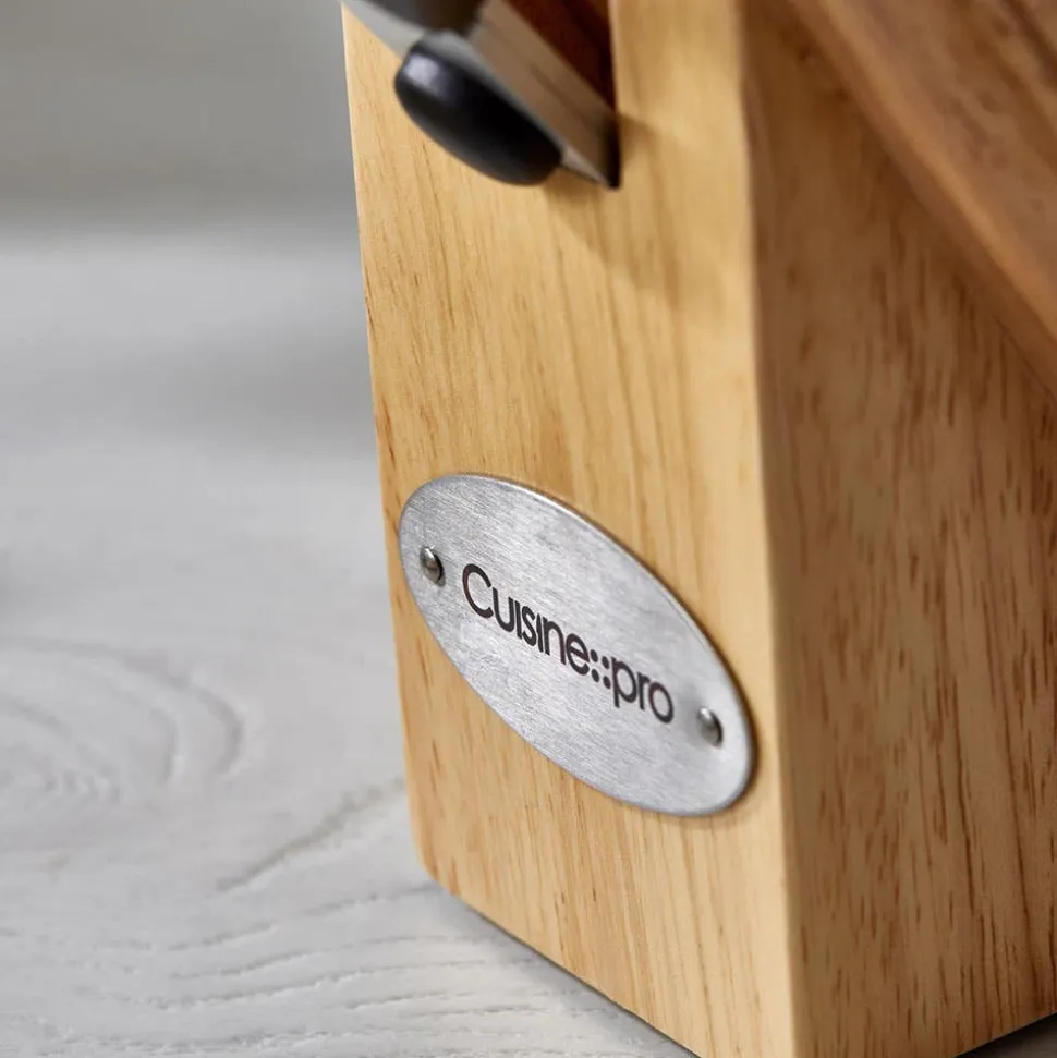 The Custom Chef Cuisine::pro Artisan 'Licht' Knife Block - 7pc
