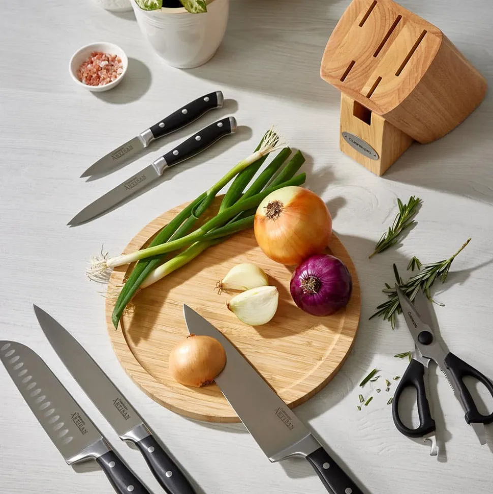 The Custom Chef Cuisine::pro Artisan 'Licht' Knife Block - 7pc