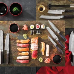 The Custom Chef Cuisine::pro Damashiro Emperor 8" Chef Knife