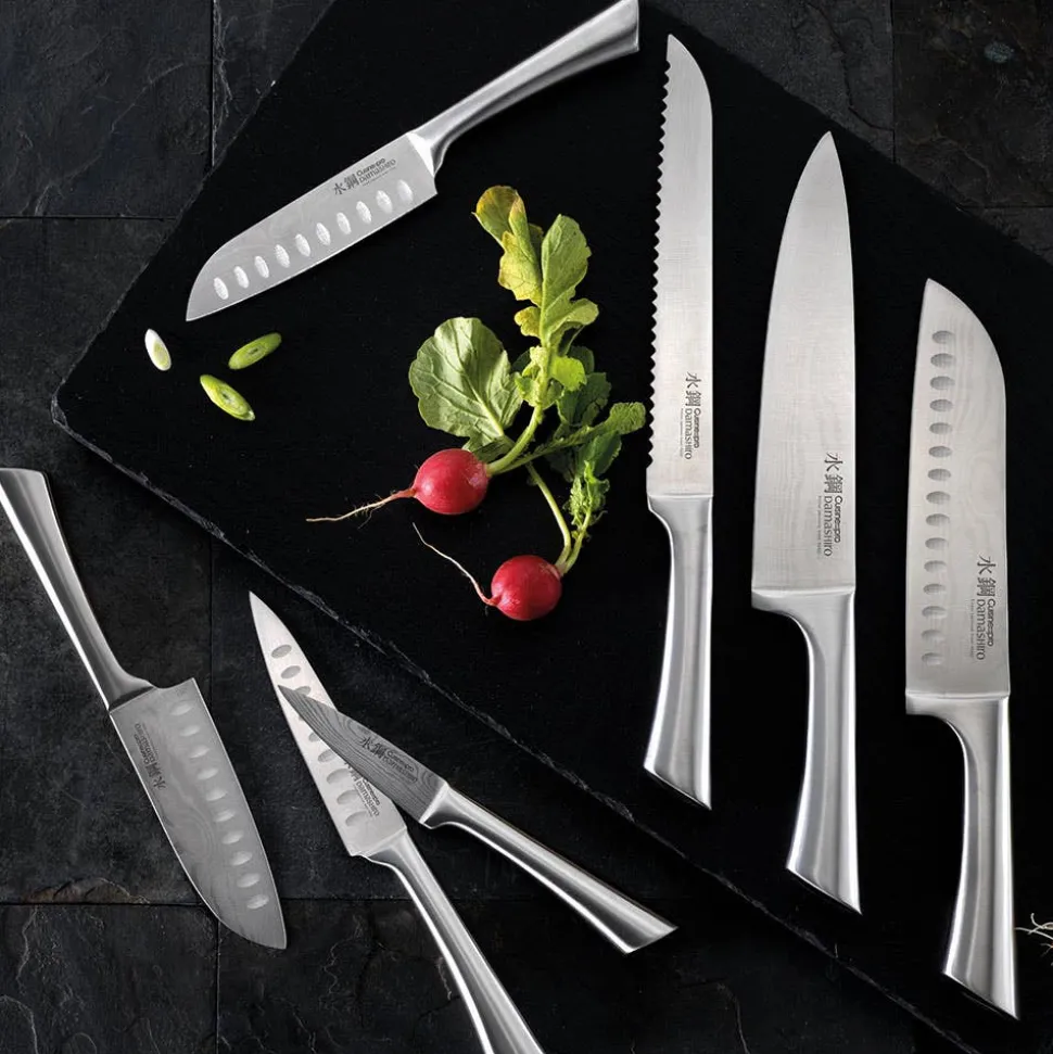 The Custom Chef Cuisine::pro Damashiro 'Try Me' Cleaver-Santoku