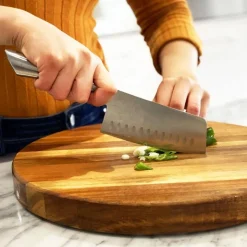 The Custom Chef Cuisine::pro Damashiro 'Try Me' Cleaver-Santoku