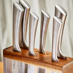The Custom Chef Cuisine::pro Damashiro 'Kinzoku' Knife Block - 7pc