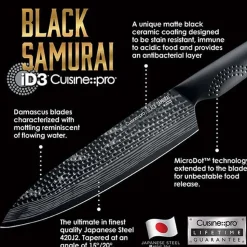 The Custom Chef Cuisine::pro ID3 Samurai 'Try Me' Santoku 5