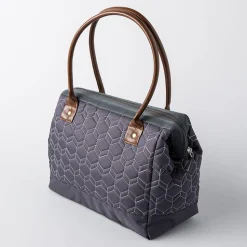 Thermos Alta Premium 'Geo Quilted' Insulated Lunch Bag (Navy)
