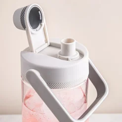 Thermos Alta Sport Bottle with Spout (White/Clear)