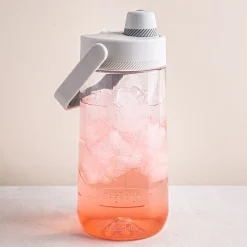 Thermos Alta Sport Bottle with Spout (White/Clear)