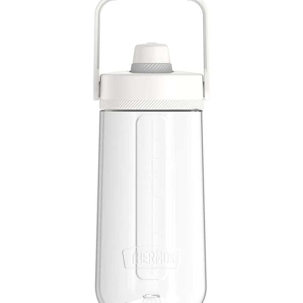Thermos Alta Sport Bottle with Spout (White/Clear)