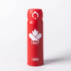 Thermos Canadiana 'Maple Leaf' Insulated Sport Bottle 470ml (Red)
