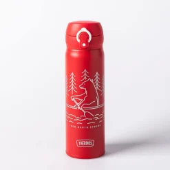 Thermos Canadiana 'Rowing Bear' Insulated Sport Bottle 470ml (Red)