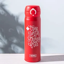 Thermos Canadiana 'True North' Insulated Sport Bottle 470ml (Red)