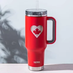 Thermos Canadiana 'True North' Double Wall Tumbler 1L (Red)