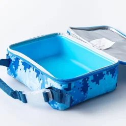 Thermos 'Cyber Camo' Lunch Bag (Blue)