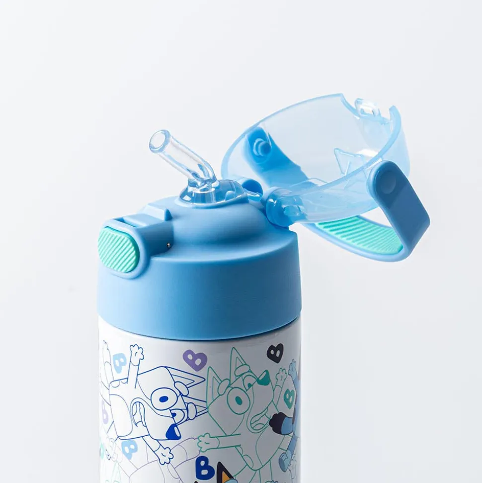 Thermos Double Wall 'Bluey' Funtainer Sport Bottle (Blue)