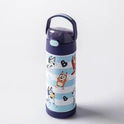 Thermos Double Wall 'Bluey Striped' Funtainer Sport Bottle 410ml