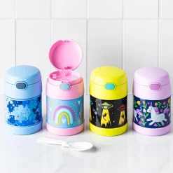 Thermos Double Wall 'Cyber Camo' Thermal Food Storage Jar-Spoon
