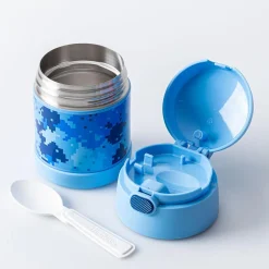 Thermos Double Wall 'Cyber Camo' Thermal Food Storage Jar-Spoon