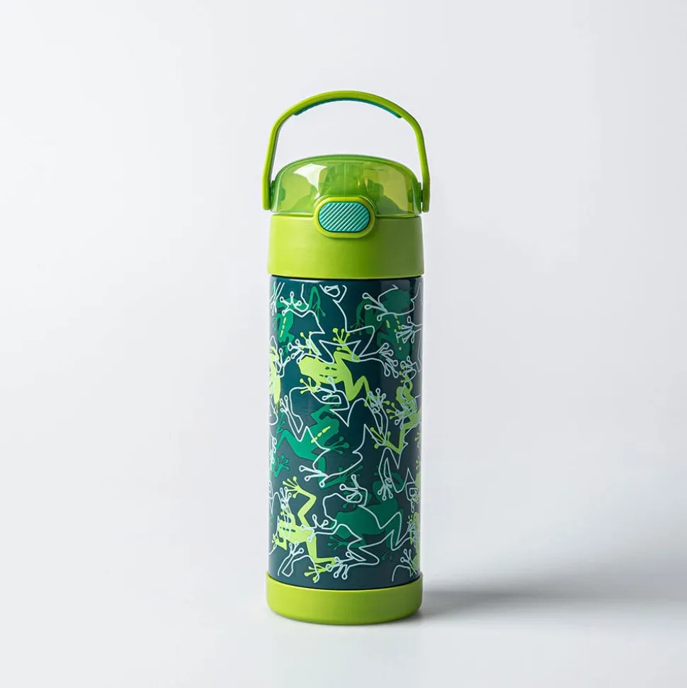 Thermos Double Wall 'Funky Frogs' Funtainer Sport Bottle 410ml