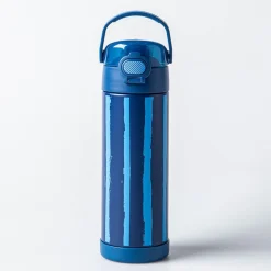 Thermos Double Wall 'Nautical Stripes' Funtainer Bottle 470ml (Blue)