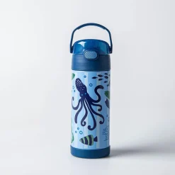 Thermos Double Wall Ocean Pals' Funtainer Sport Bottle 410ml (Blue)