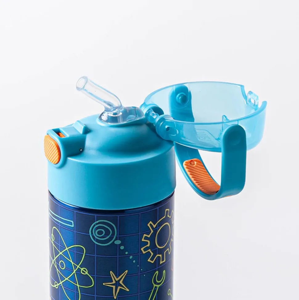 Thermos Double Wall 'Robot Doodles' Funtainer Sport Bottle 410ml