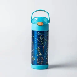 Thermos Double Wall 'Robot Doodles' Funtainer Sport Bottle 410ml