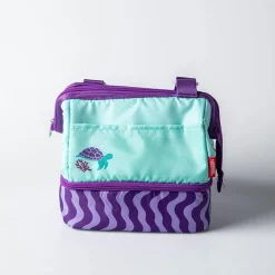 Thermos Duffel Dual Compartment 'Ocean Pals' Lunch Bag (Teal/Purple)
