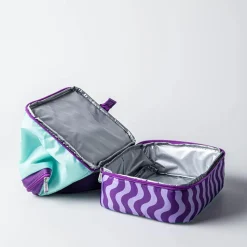 Thermos Duffel Dual Compartment 'Ocean Pals' Lunch Bag (Teal/Purple)