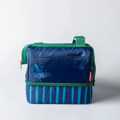 Thermos Duffel Dual Compartment 'Ocean Pals' Lunch Bag (Blue/Green)