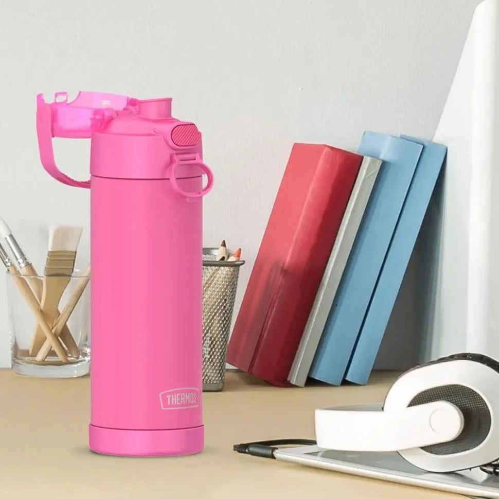 Thermos Funtainer Insulated Sport Bottle (Neon Pink)