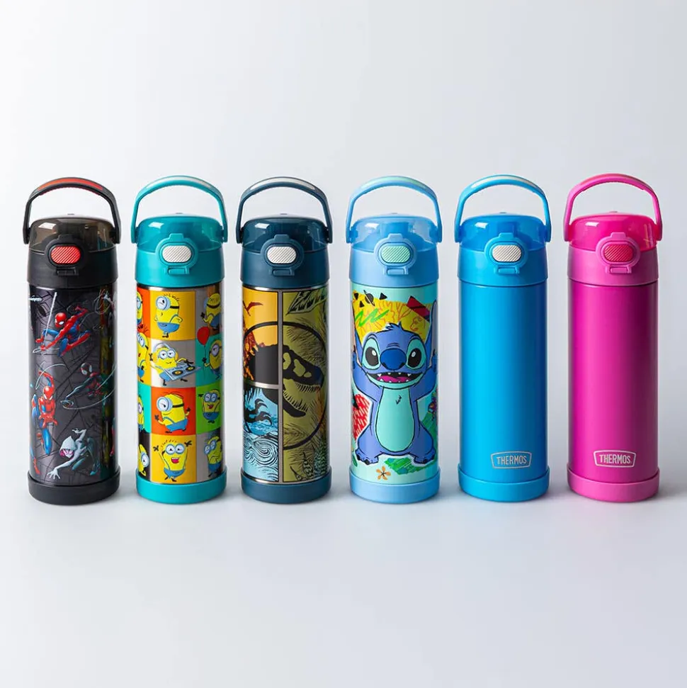 Thermos Funtainer Insulated Sport Bottle (Neon Pink)