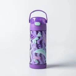 Thermos Funtainer 'Ocean Pals' Insulated Sport Bottle (Purple)