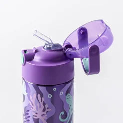 Thermos Funtainer 'Ocean Pals' Insulated Sport Bottle (Purple)