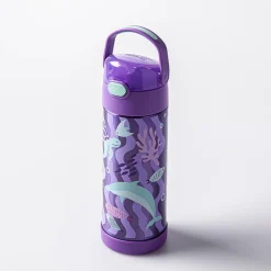 Thermos Funtainer 'Ocean Pals' Insulated Sport Bottle (Purple)