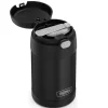 Thermos Funtainer Thermal Food Storage Jar-Spoon (Matte Black)