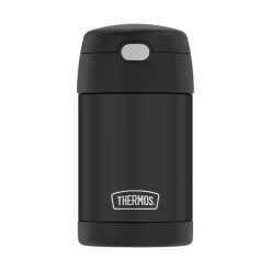 Thermos Funtainer Thermal Food Storage Jar-Spoon (Matte Black)