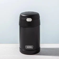 Thermos Funtainer Thermal Food Storage Jar-Spoon (Matte Black)