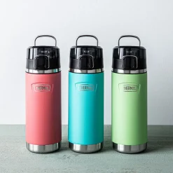 Thermos Icon Kids Double Wall Sport Bottle (Hot Pink)