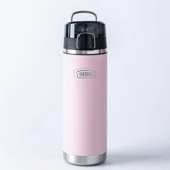 Thermos Icon Series Double Wall Bottle with Spout (Sunset Pink)