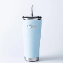 Thermos Icon Series Double Wall Tumbler with Straw (Glacier)