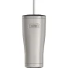 Thermos Icon Series Double Wall Tumbler with Straw (Stainless Steel)