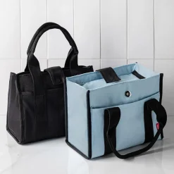 Thermos Icon Series Insulated Lunch Tote (Granite Black)26.7x14x22.9cm