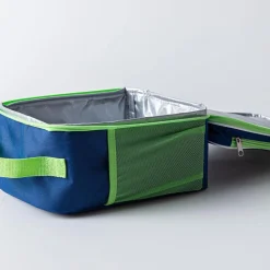 Thermos Icon Series 'Navy/Lime' Upright Lunch Bag