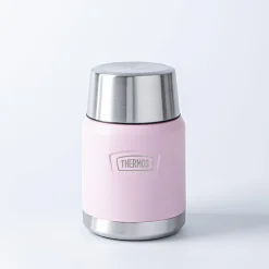 Thermos Icon Series Thermal Food Jar with Spoon (Sunset Pink)