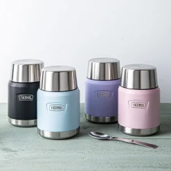 Thermos Icon Series Thermal Food Jar with Spoon (Lavender)