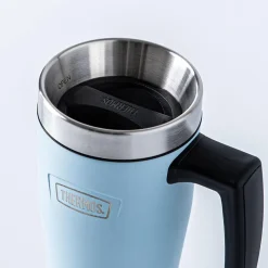 Thermos Icon Series Thermal Travel Mug with Handle (Glacier)
